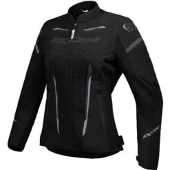 Giubbotto Moto Donna Ixon STRIKER AIR LADY Nero