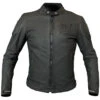 Giubbotto Moto In Pelle Berik LJ-221324-BK Nero