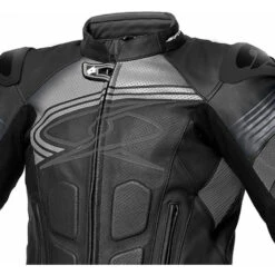 Giubbotto Moto In Pelle Racing Spyke ESTORIL EVO Nero -Dainese Italia giubbotto moto in pelle racing spyke estoril evo nero 121259