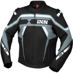 Giubbotto Moto In Tessuto Sportiva Ixs Sport RS-700 ST Nero Bianco Grigio