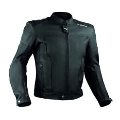 Giubbotto Moto In Vera Pelle A-Pro Liberty Nero
