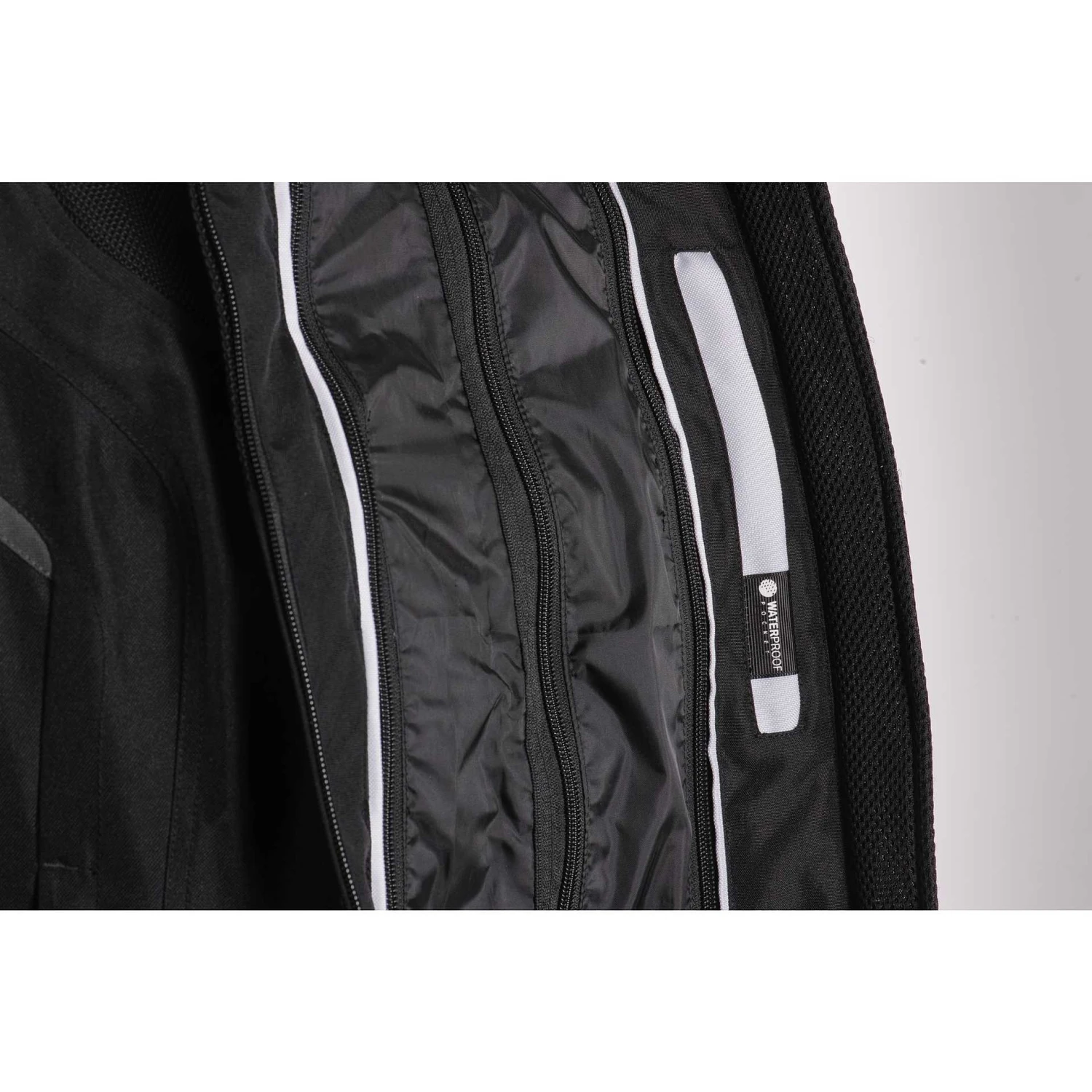 Giubbotto Moto Ixon ILANA EVO Nero Bianco 3 Giubbotto Moto Ixon ILANA EVO Nero Bianco - Image 3