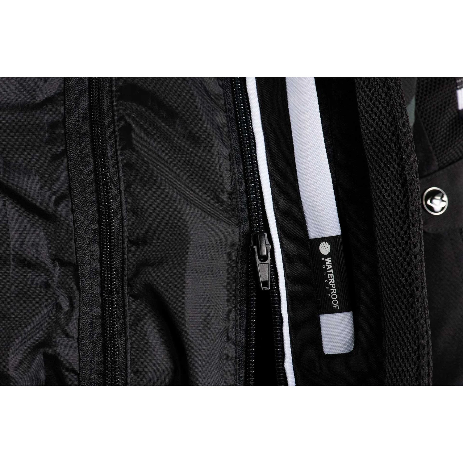 Giubbotto Moto Ixon ILANA EVO Nero Bianco 5 Giubbotto Moto Ixon ILANA EVO Nero Bianco - Image 5