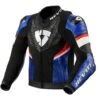 Giubbotto Moto Pelle Rev'it HYPERSPEED 2 PRO Nero Blu