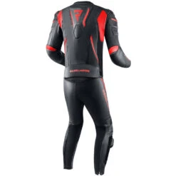 Giubbotto Moto Rebelhorn FIGHTER Nero Fluo Rosso -Dainese Italia giubbotto moto rebelhorn fighter nero fluo rosso 231610