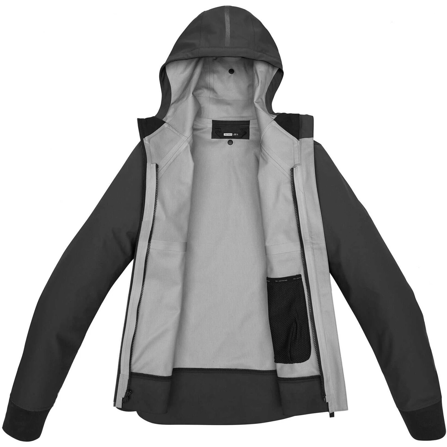 Giubbotto Moto Spidi HOODIE SHELL Nero 3 Giubbotto Moto Spidi HOODIE SHELL Nero - Image 3