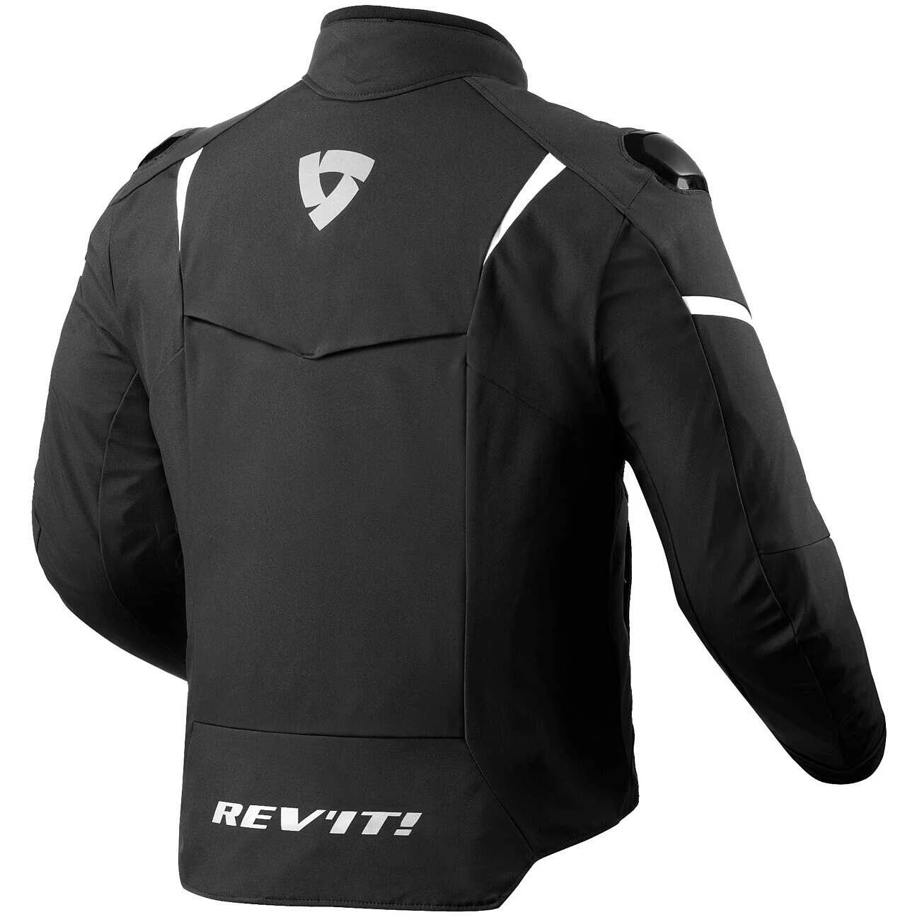 Giubbotto Moto Sportivo Rev'it HYPERSPEED 2 H2O Nero Bianco 2 Giubbotto Moto Sportivo Rev'it HYPERSPEED 2 H2O Nero Bianco - Image 2