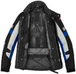 Giubbotto Moto Touring CE Spidi H2Out OUTLANDER Ghiaccio Blu -Dainese Italia giubbotto moto touring ce spidi h2out outlander ghiaccio blu 97006 zoom