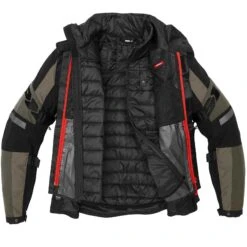 Giubbotto Moto Touring Spidi 4 SEASON EVO Militare -Dainese Italia giubbotto moto touring spidi 4 season evo militare 215640 zoom