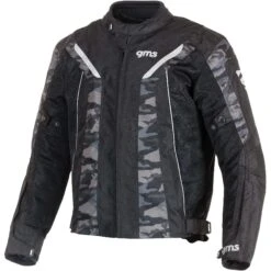 Giubbotto Moto Traforato GMS VENTURA Nero Camouflage