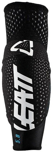 Gomitiere Moto Cross Enduro Leatt 3DF 5.0 Bianco Nero