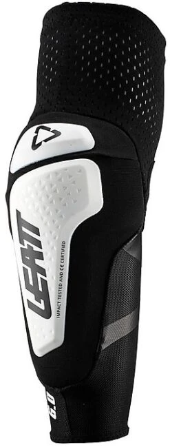 Gomitiere Moto Cross Enduro Leatt 3DF 6.0 Bianco Nero