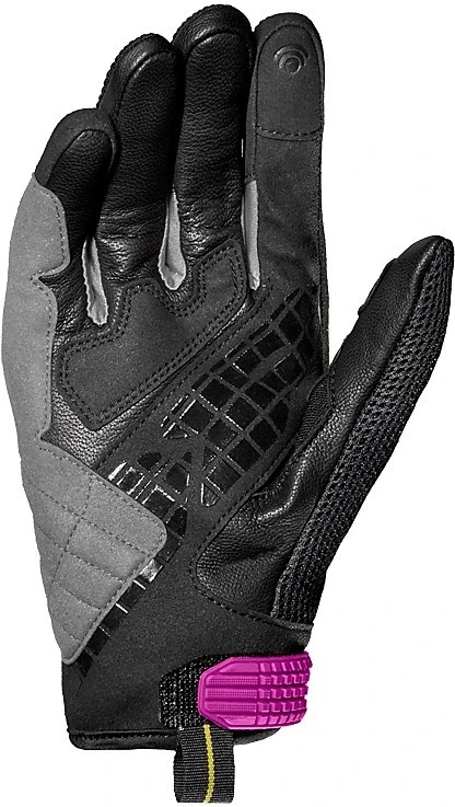 Guanti Da Donna In Pelle Moto Corto Spidi G-CARBON Lady Bianco Rosa 3 Guanti Da Donna In Pelle Moto Corto Spidi G-CARBON Lady Bianco Rosa - Image 3