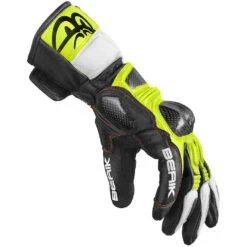 Guanti Moto In Pelle Racing Berik 2.0 195102 Nero Bianco Giallo Fluo -Dainese Italia guanti moto in pelle racing berik 2 0 195102 nero bianco giallo fluo 221148 zoom