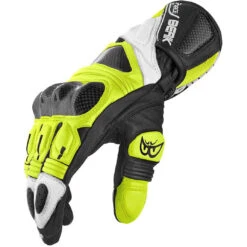 Guanti Moto In Pelle Racing Berik 2.0 195102 Nero Bianco Giallo Fluo -Dainese Italia guanti moto in pelle racing berik 2 0 195102 nero bianco giallo fluo 221149 zoom