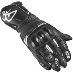 Guanti Moto Racing In Pelle Berik 2.0 195112 Race Nero Certificato