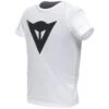 Maglia Bambino Casual Dainese T-Shirt Casual LOGO KID Bianco Nero