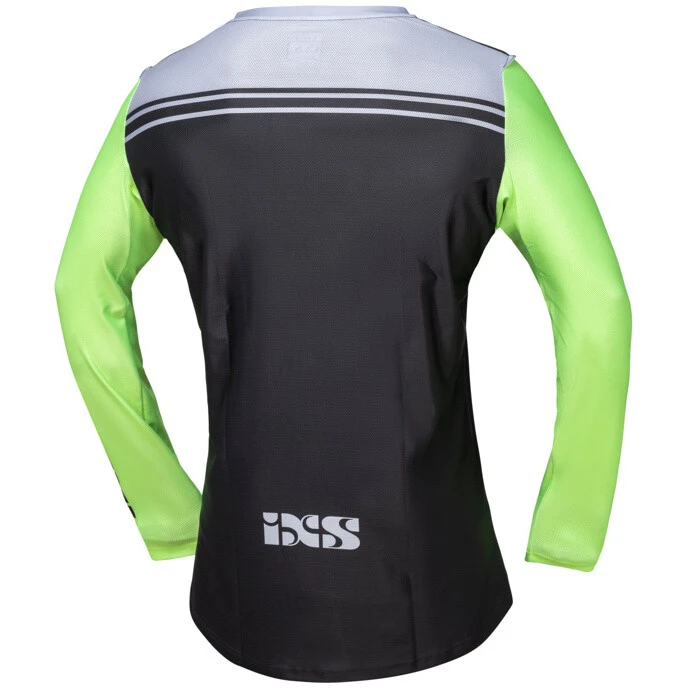 Maglia Cross Enduro Moto Ixs TRIGGER MX 4.0 Antracite Verde Fluo Bianco 2 Maglia Cross Enduro Moto Ixs TRIGGER MX 4.0 Antracite Verde Fluo Bianco - Image 2