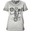 Maglia Da Moto In Tessuto Da Donna ACERBIS SP CLUB WHEELIE LADY Grigio Chiaro