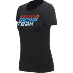Maglia Moto Casual Dainese RACING T-Shirt Casual LADY Nero