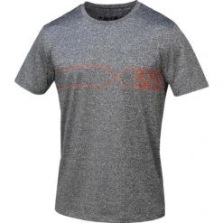Maglia Moto Casual Ixs TEAM FUNCTION Grigio Rossa