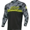 Maglia Moto Cross Enduro Da Bambino THOR SECTOR DIGI Nero/Camouflage