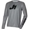 Maglia Moto Cross Enduro Just1 J-ESSENTIAL Grigio Nero