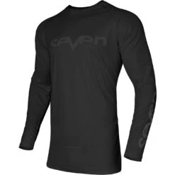 Maglia Moto Cross Enduro Seven Mx VOX STAPLE Nero