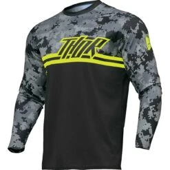 Maglia Moto Cross Enduro Thor SECTOR DIGI Nero Camo