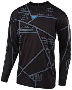 Maglia Moto Cross Enduro Troy Lee Designs SE METRIC Nero