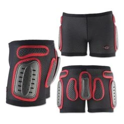 Pantaloncini Da Bambino Protettivi Moto Cross Enduro Ufo PADDED SHORT Nero -Dainese Italia pantaloncini da bambino protettivi moto cross enduro ufo padded short nero 61958