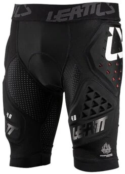 Pantaloncini Moto Protettivi Leatt Impact Shorts 3DF 4.0 Nero