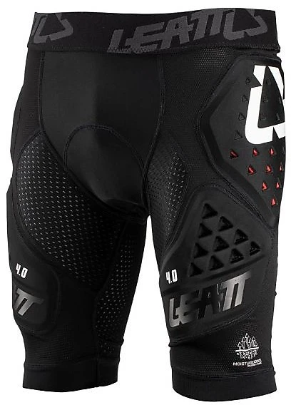 Pantaloncini Moto Protettivi Leatt Impact Shorts 3DF 4.0 Nero 2 Pantaloncini Moto Protettivi Leatt Impact Shorts 3DF 4.0 Nero - Image 2