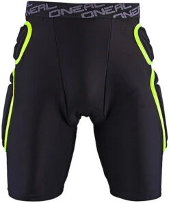 Pantaloncini Moto Protettivi Oneal TRAIL SHORT Lime Black