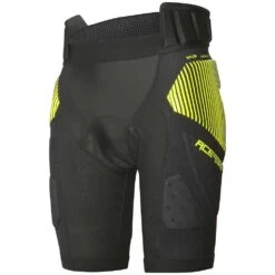 Pantaloncini Protettivi Moto Acerbis SOFT RUSH Nero Giallo