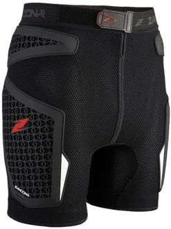 Pantaloncini Protettivi Moto Cross Enduro CE Zandonà NETCUBE SHORTS Nero