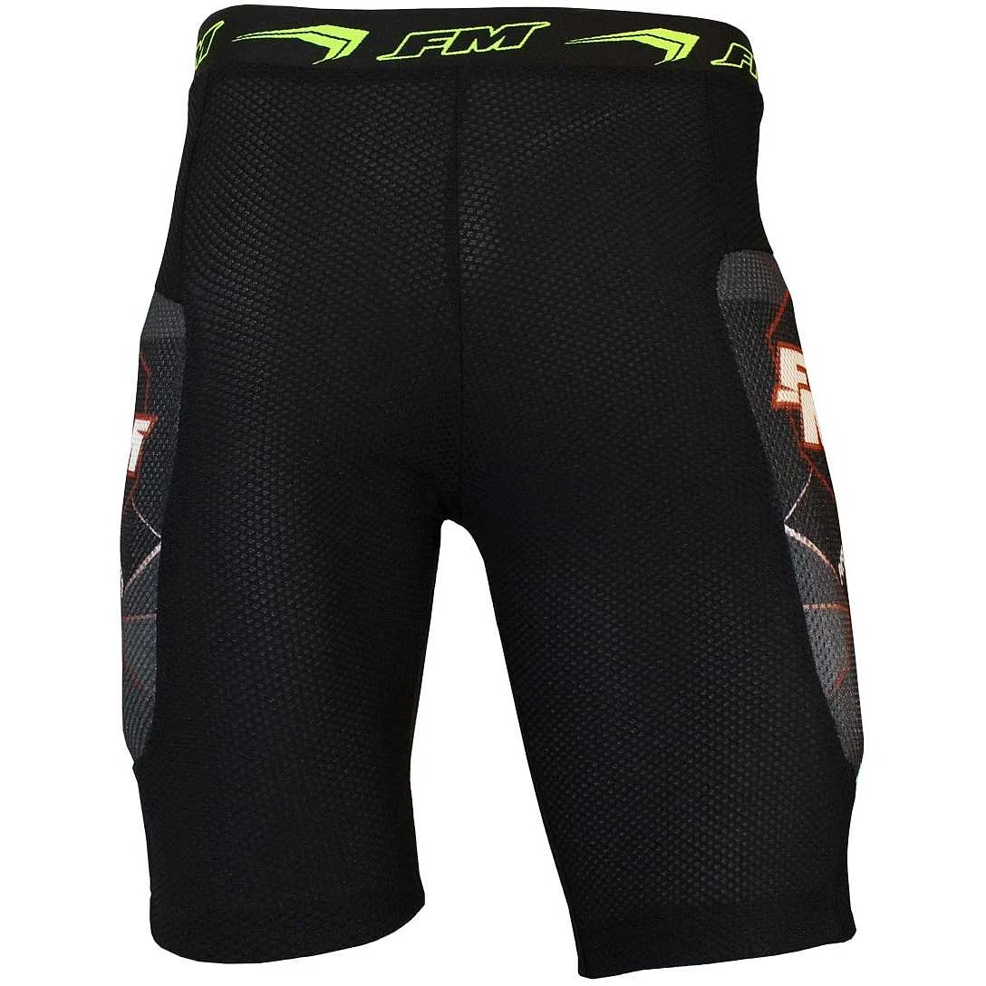 Pantaloncini Protettivi Moto Cross Enduro FM Racing Air Pants Nero Rosso 1 Pantaloncini Protettivi Moto Cross Enduro FM Racing Air Pants Nero Rosso
