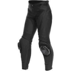 Pantalone Moto In Pelle Donna Dainese DELTA 4 WMN Nero Nero