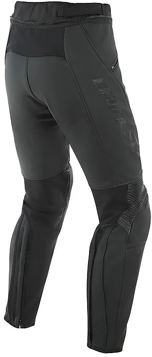 Pantaloni Moto Da Donna In Pelle Dainese PONY 3 Lady Nero 2 Pantaloni Moto Da Donna In Pelle Dainese PONY 3 Lady Nero - Image 2
