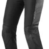 Pantaloni Moto Da Donna In Pelle Rev'it IGNITION 3 Ladies Nero Allungato