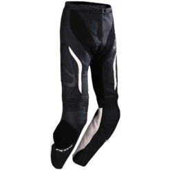 Ixon Pantaloni Moto Donna In Pelle Prima VX Nero/Bianco