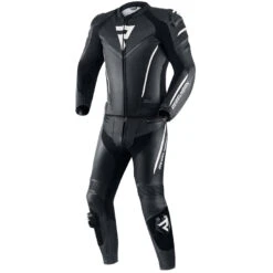 Pantaloni Moto Pelle Rebelhorn FIGHTER Nero Bianco -Dainese Italia pantaloni moto pelle rebelhorn fighter nero bianco 231624