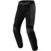 Pantaloni Moto Pelle Rev'it IGNITION 4 H2O Nero - ALLUNGATO
