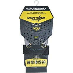 Paraschiena Moto Tecnico Ixon WARDEN Nero Livello 2