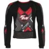 Pettorina Bambino Moto Cross Enduro FM Racing ULTRA SLEEVE KIDS Nero