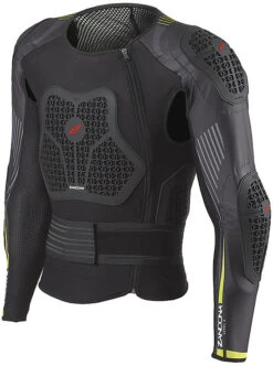 Pettorina Body Armour Moto Cross Enduro Zandonà NETCUBE JACKET X8 Giallo