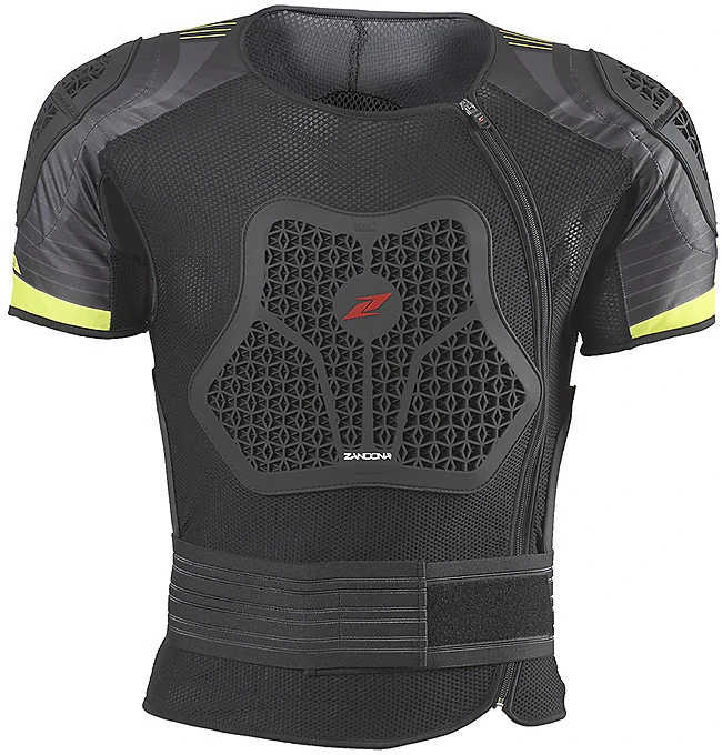 Pettorina Body Armour Moto Cross Enduro Zandonà NETCUBE VEST PRO X7 Giallo 1 Pettorina Body Armour Moto Cross Enduro Zandonà NETCUBE VEST PRO X7 Giallo