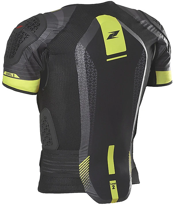Pettorina Body Armour Moto Cross Enduro Zandonà NETCUBE VEST PRO X7 Giallo 2 Pettorina Body Armour Moto Cross Enduro Zandonà NETCUBE VEST PRO X7 Giallo - Image 2