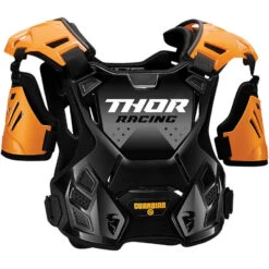 Pettorina Moto Cross Enduro Bambino Thor S20 Guardian Youth Arancio Nero