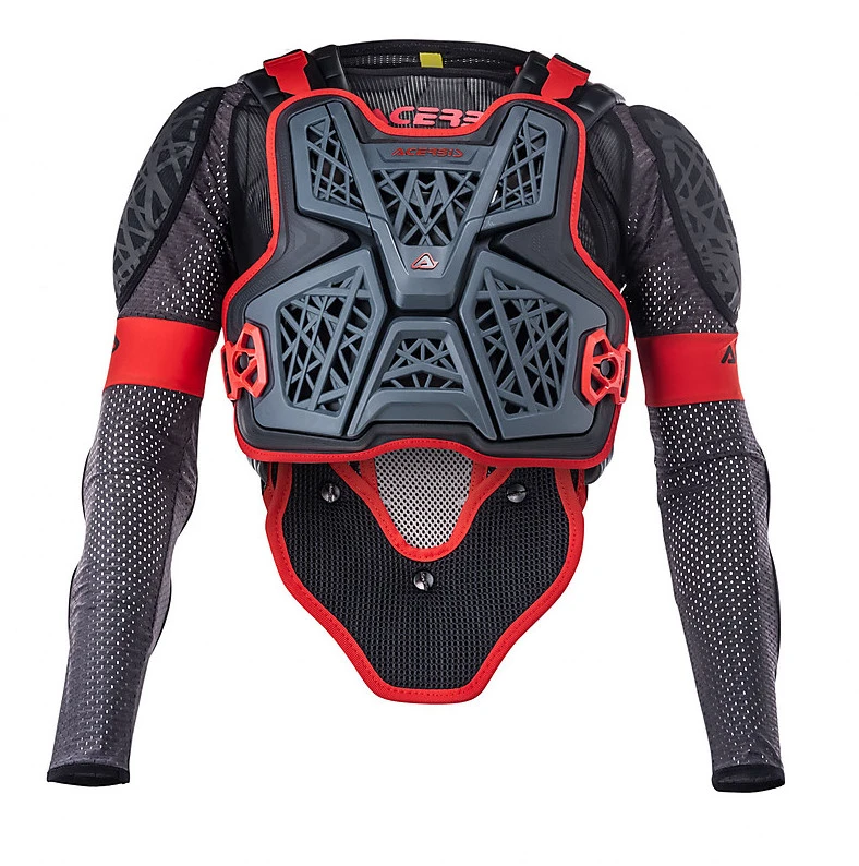 Pettorina Moto Cross Enduro Protettiva Acerbis Body Armor GALAXY Nero Rosso 2 Pettorina Moto Cross Enduro Protettiva Acerbis Body Armor GALAXY Nero Rosso - Image 2